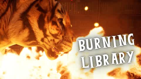 Burning Library