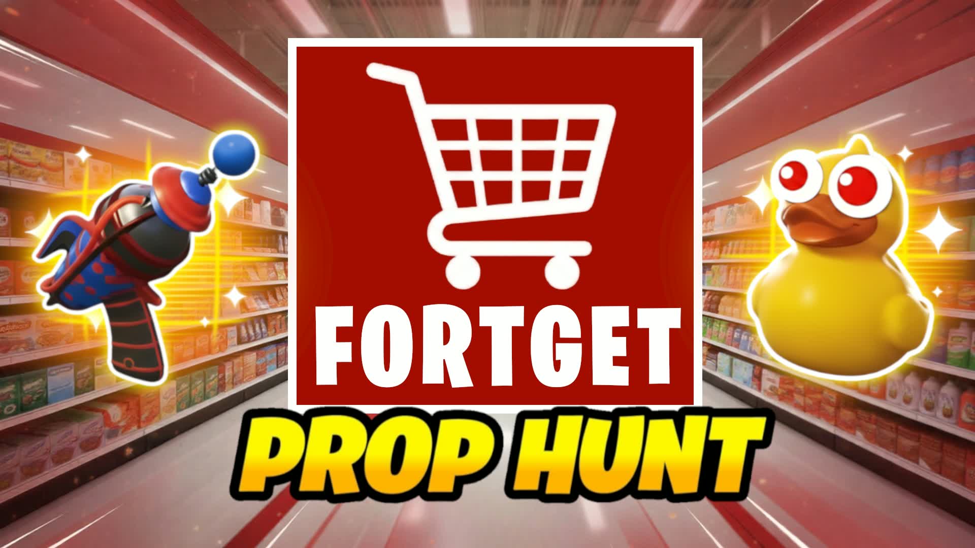 Fortget Supermarket 🛒 Prop Hunt - Mall