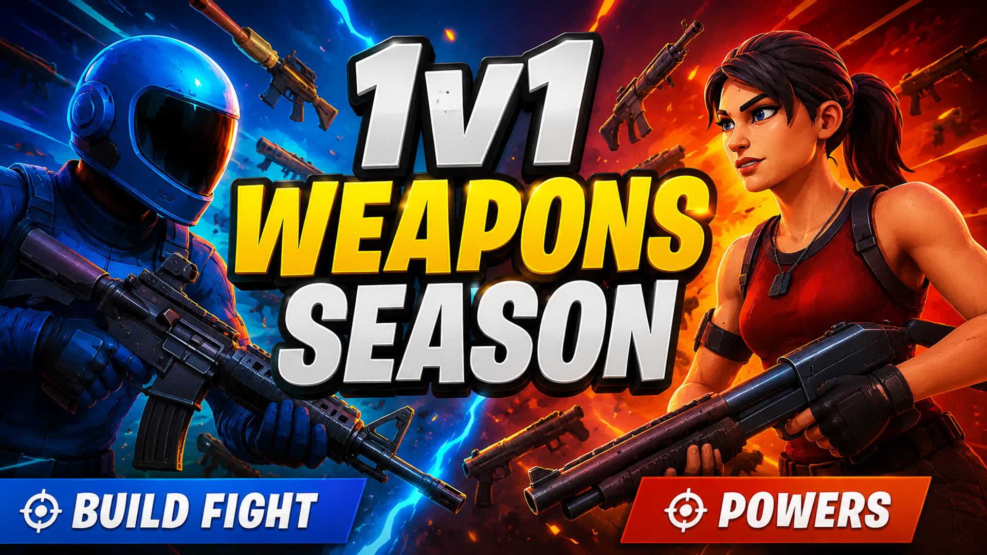 ⚔️ 1V1 🎵 Weapons Season 🔥