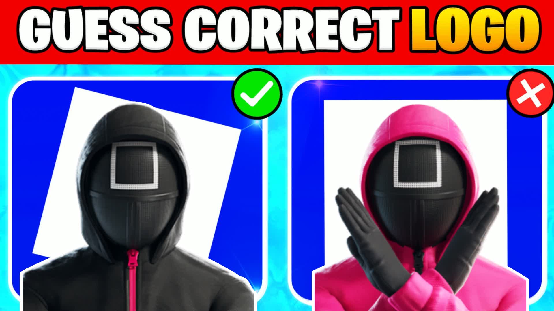 GUESS LOGO 🔎 EASY PARKOUR SQUID GAME