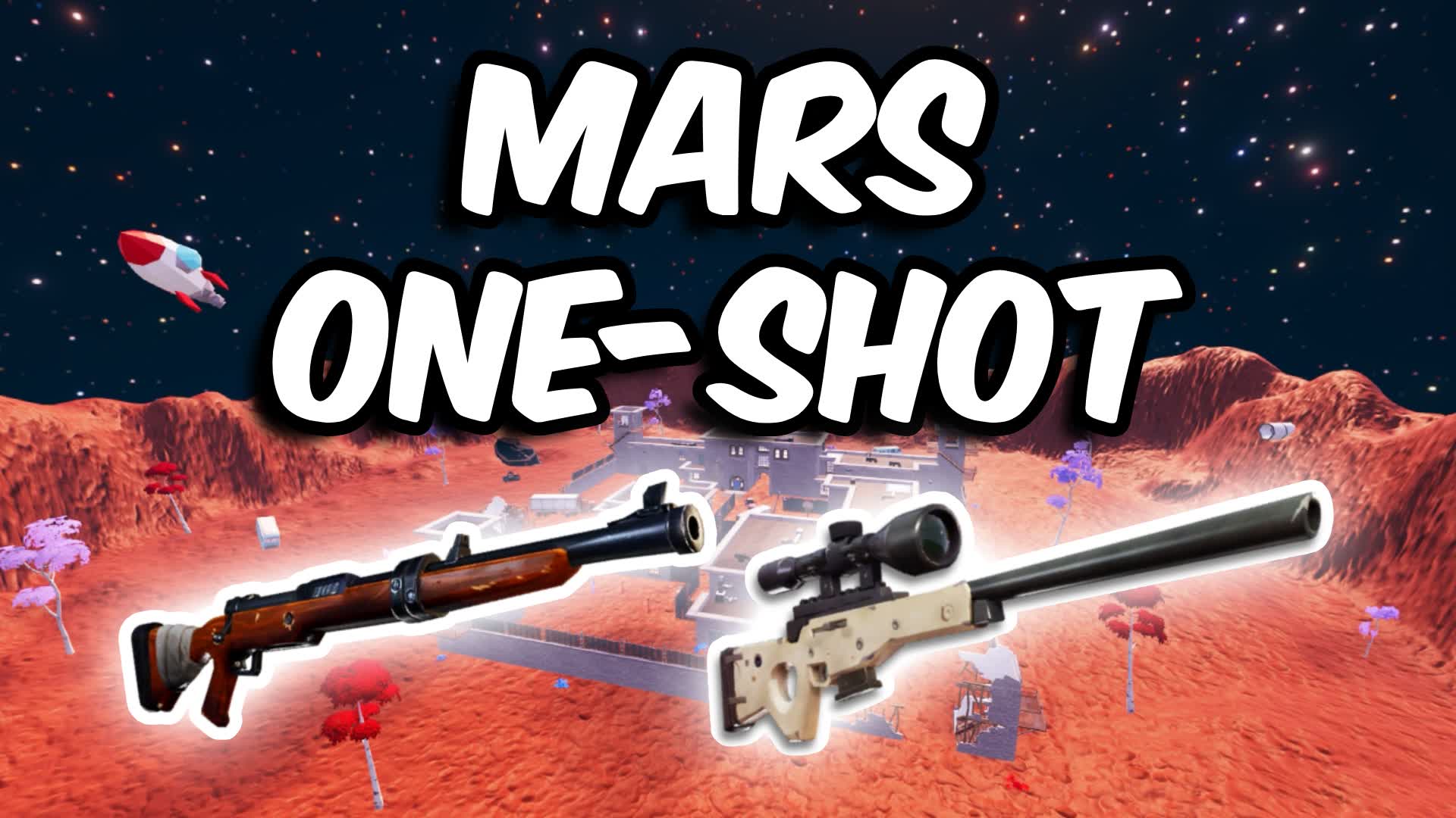 ONE SHOT MARS 👽 843289502377 من ابتكار mega Fortnite