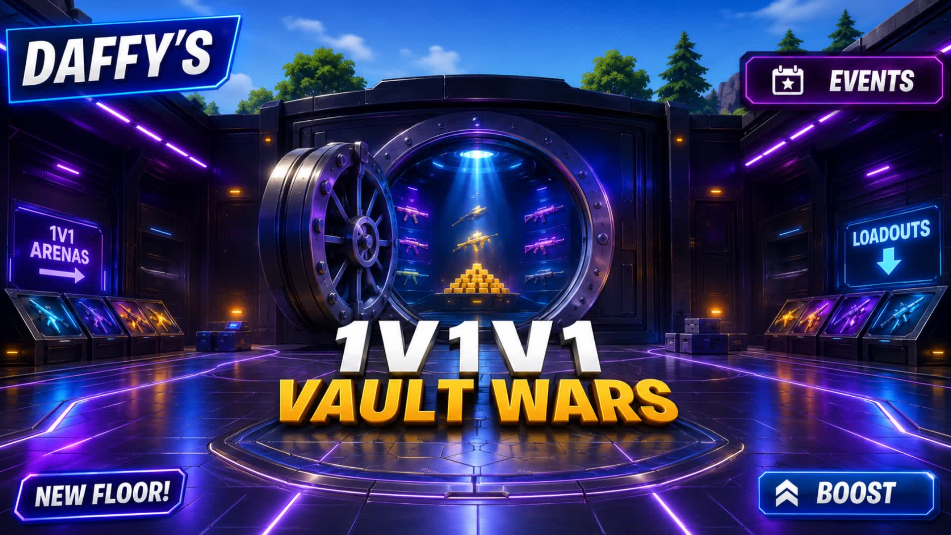 1v1v1 VAULT WARS