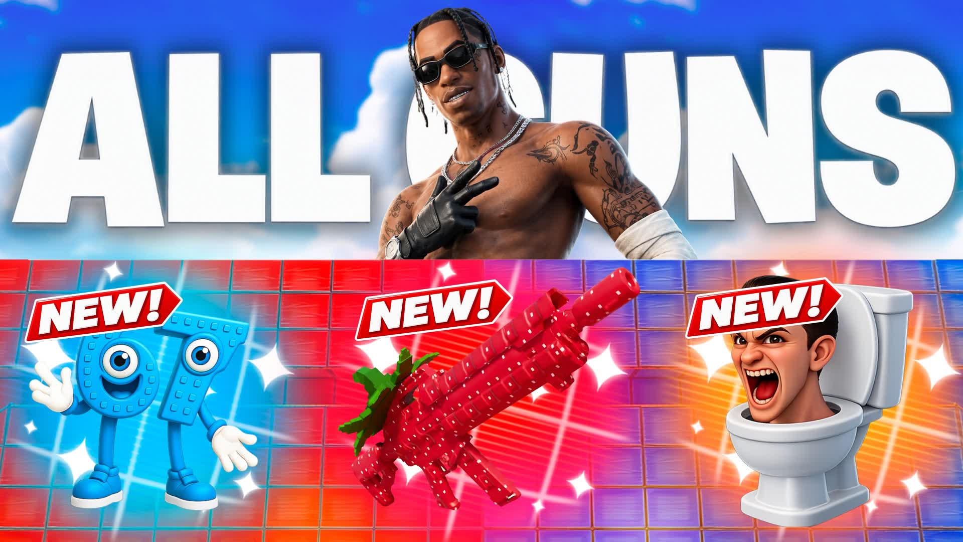 EXTREME RED VS BLUE🔴🔵 - Fortnite island 3752-3331-6505 by zanther9