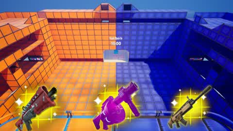 Crazy Blue Vs Yellow With Crazy Weapons