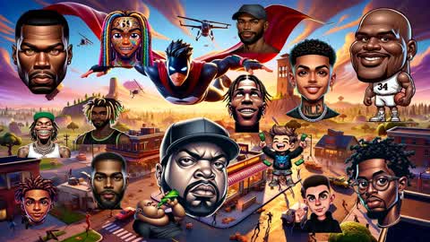 Greasy Grove Celebrity Zonewars