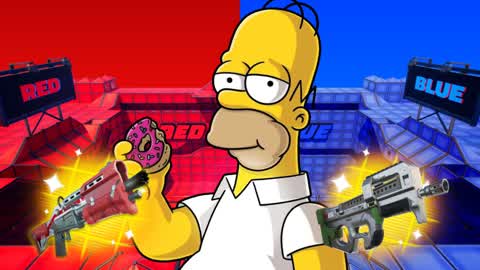 SIMPSON RED VS BLUE🔴🔵