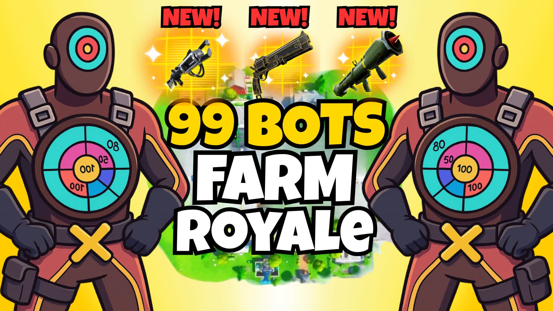 99 BOTS✨EVERY GUNS-FREE FOR ALL(CARS)