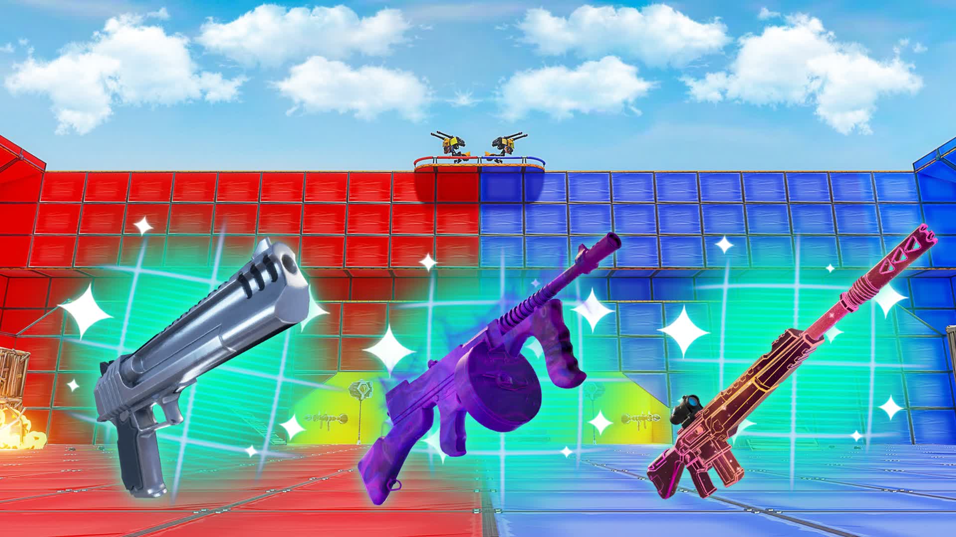 FUNNY 😂 RED VS BLUE 🔴🔵 (ALL WEAPONS)