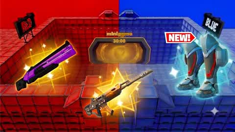 ULTIMATE 🔴  RED VS BLUE 🔵 MINIGAME