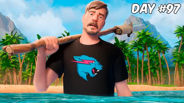 100 DAYS IN DESERT ISLAND | FIRST PERSON