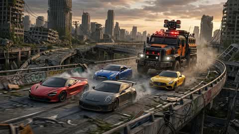 Escape the Hunter: Wasteland Pursuit 💀