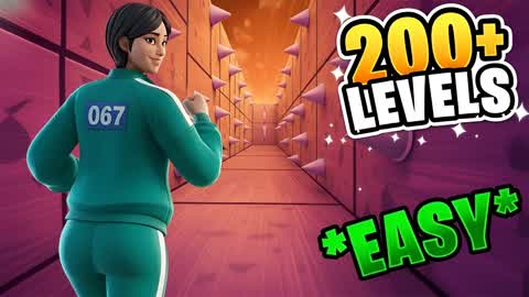 🦑EASY SQUID GAME PARKOUR 220+ 🦑