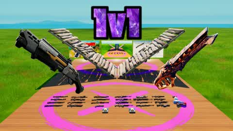 1V1 NEW GUNS!🔫