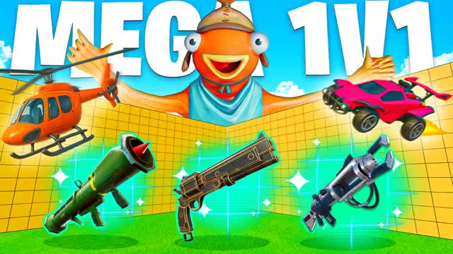 Mega 1v1🏆All Guns-Free For All