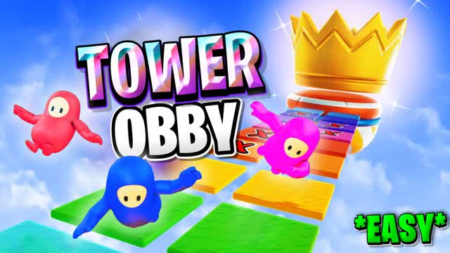 EPIC STORY TOWER OBBY PARKOUR 🌈