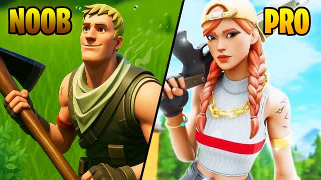 NOOB VS PRO 1V1