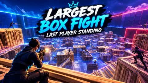 LARGEST BOX FIGHT - LAST PLAYER STANDING