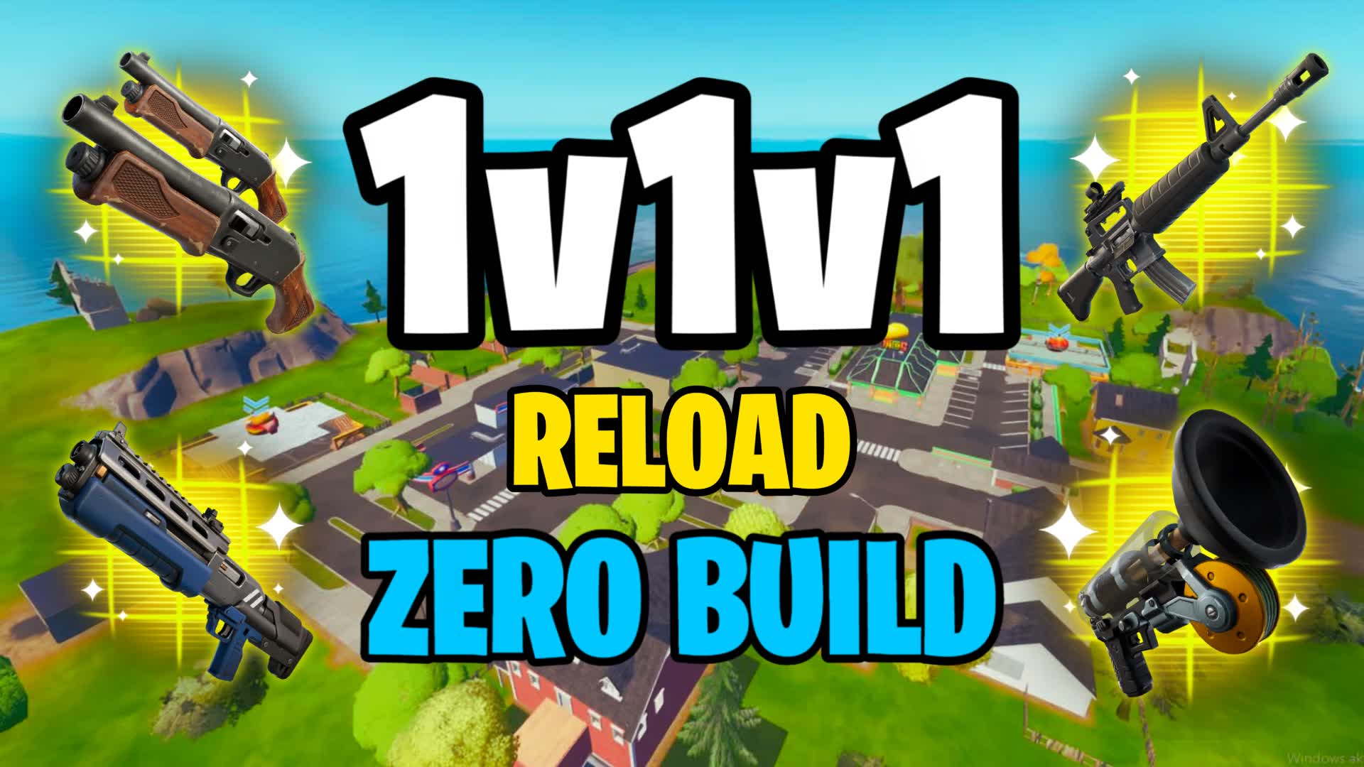1V1V1 RELOAD 1V1 FFA | ZERO BUILD
