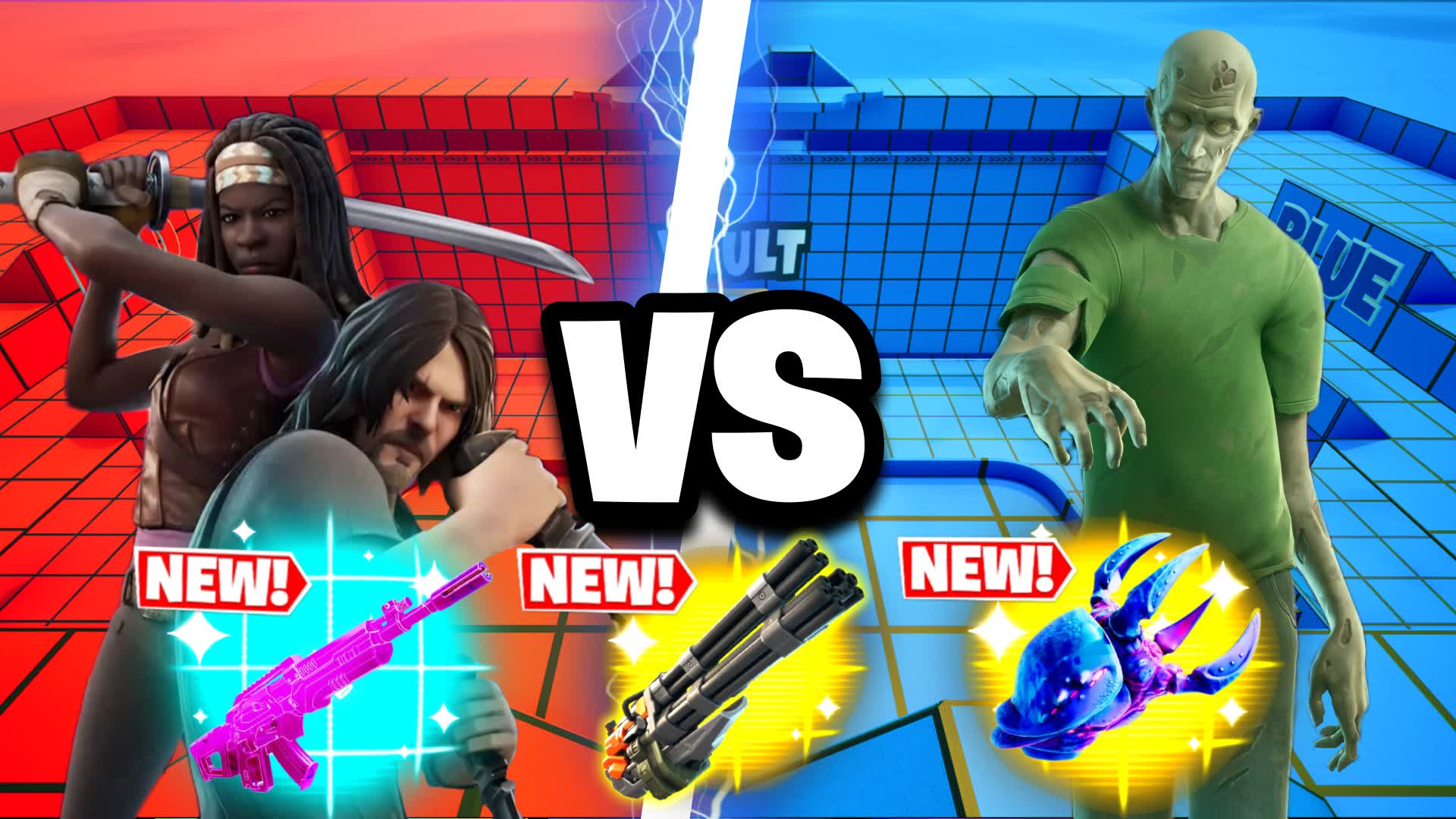 Human vs Zombie 🧟 Red vs Blue 🔴🔵