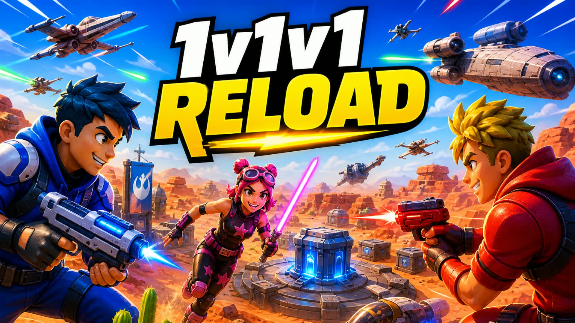 1v1v1 ギャラクシー リロード