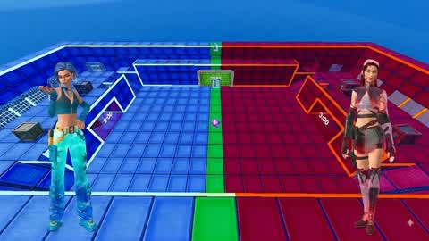 RED vs BLUE: NEON