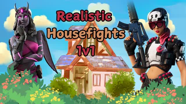 Realistic HouseFights 1v1