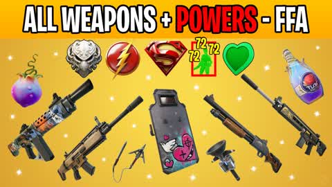 ALL WEAPONS + POWERS - FREE FOR ALL