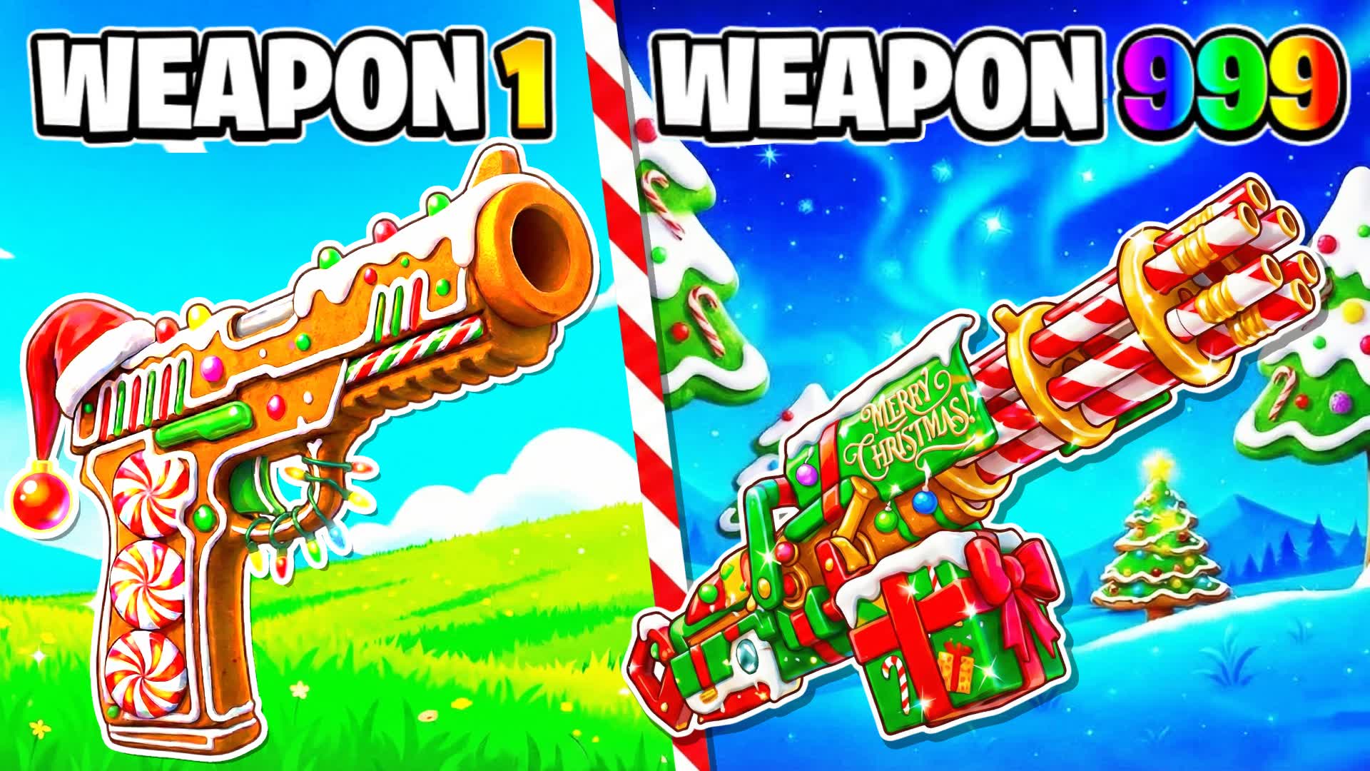 ⭐CHAOS⛄WINTER GUN GAME🎯ONE SHOT