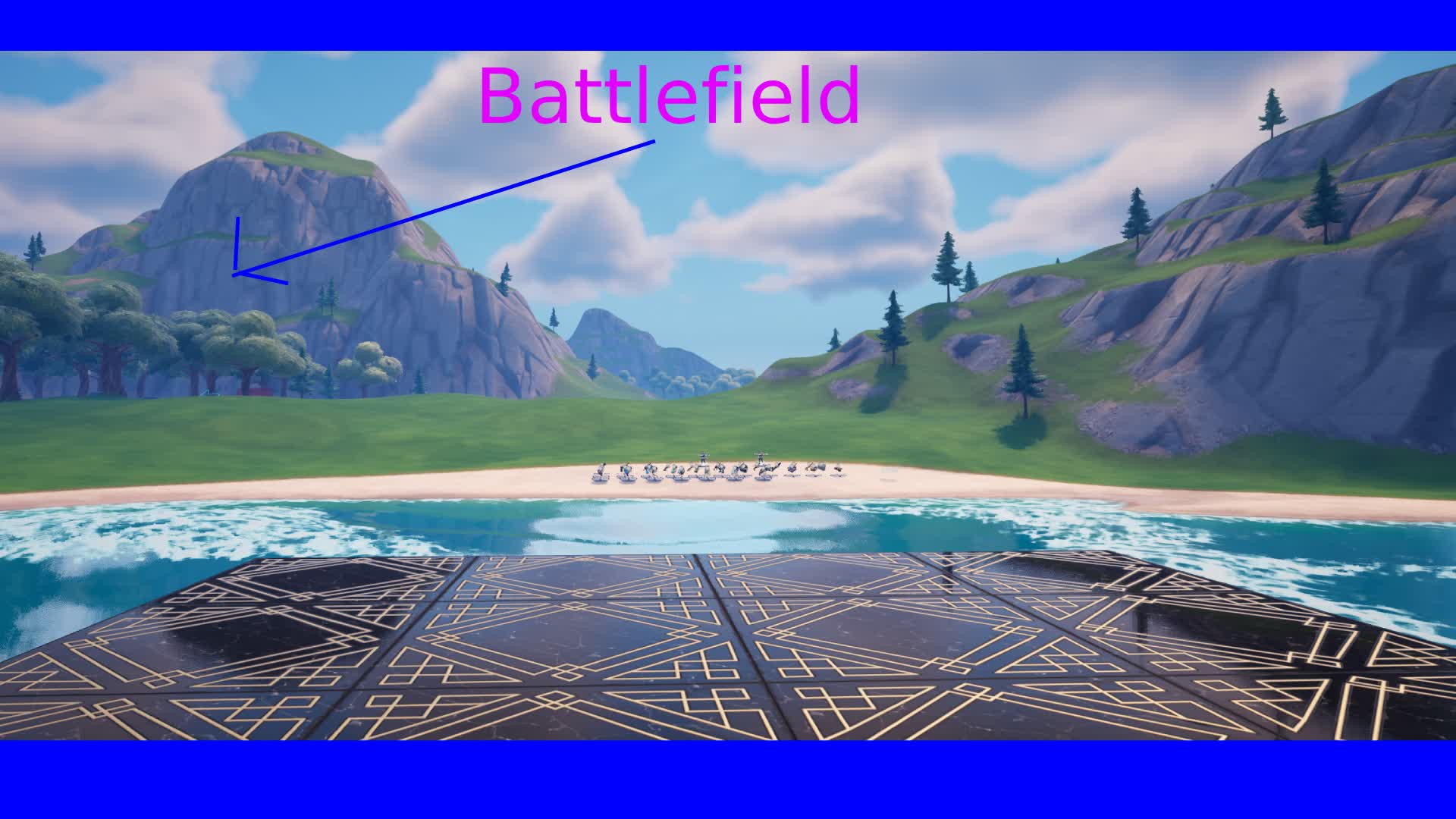 Risky 1v1 Forest Map