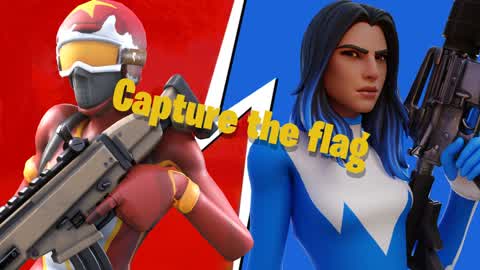 RED VS BLUE 🔵🔴 CAPTURE THE FLAG