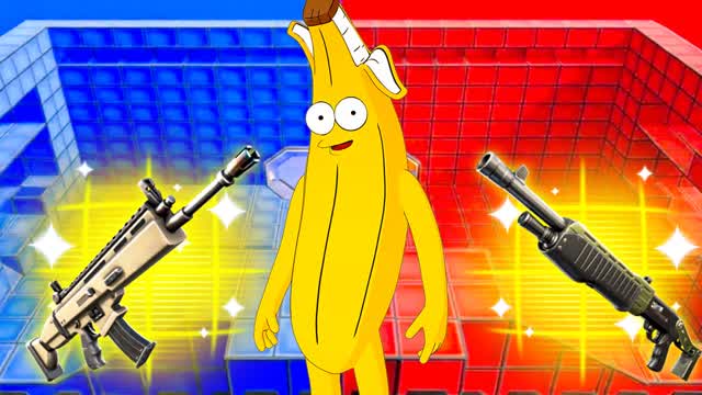 SUPER BANANA RED VS BLUE 🔴🔵 D4