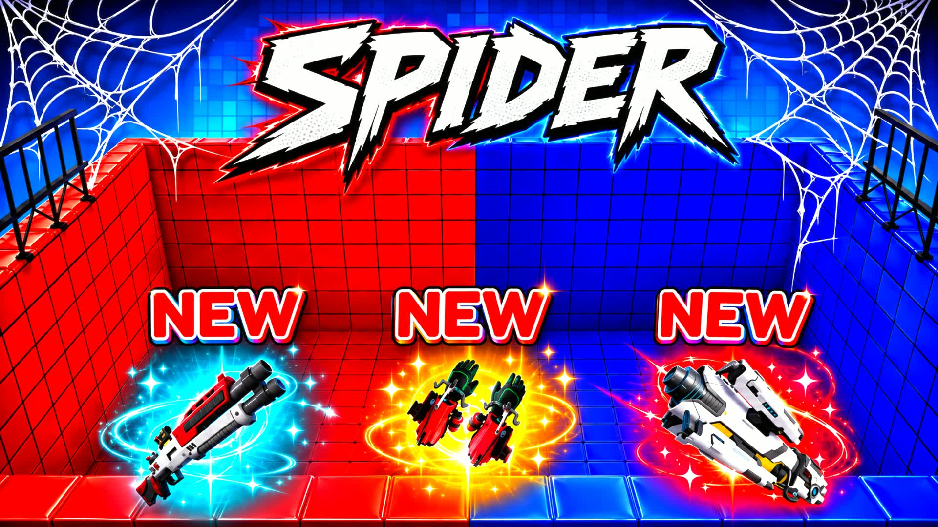 SPIDER RED VS BLUE RVB
