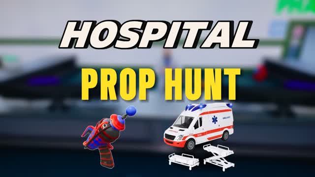 😂FIRST PERSON😂HOSPITAL PROP HUNT🏥