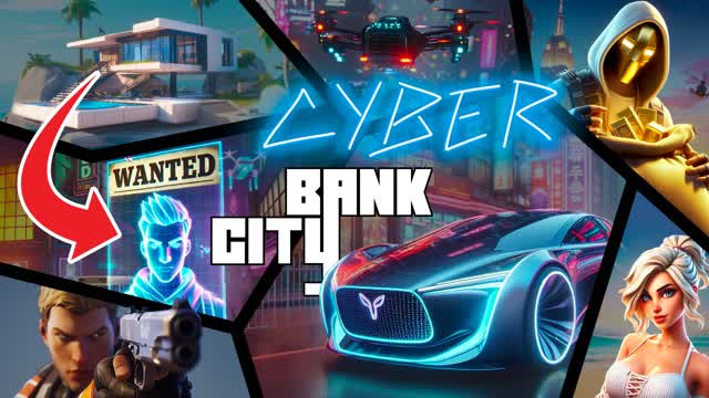 🏙️CYBER BANK CITY🤖DRIVE FFA RP🚓