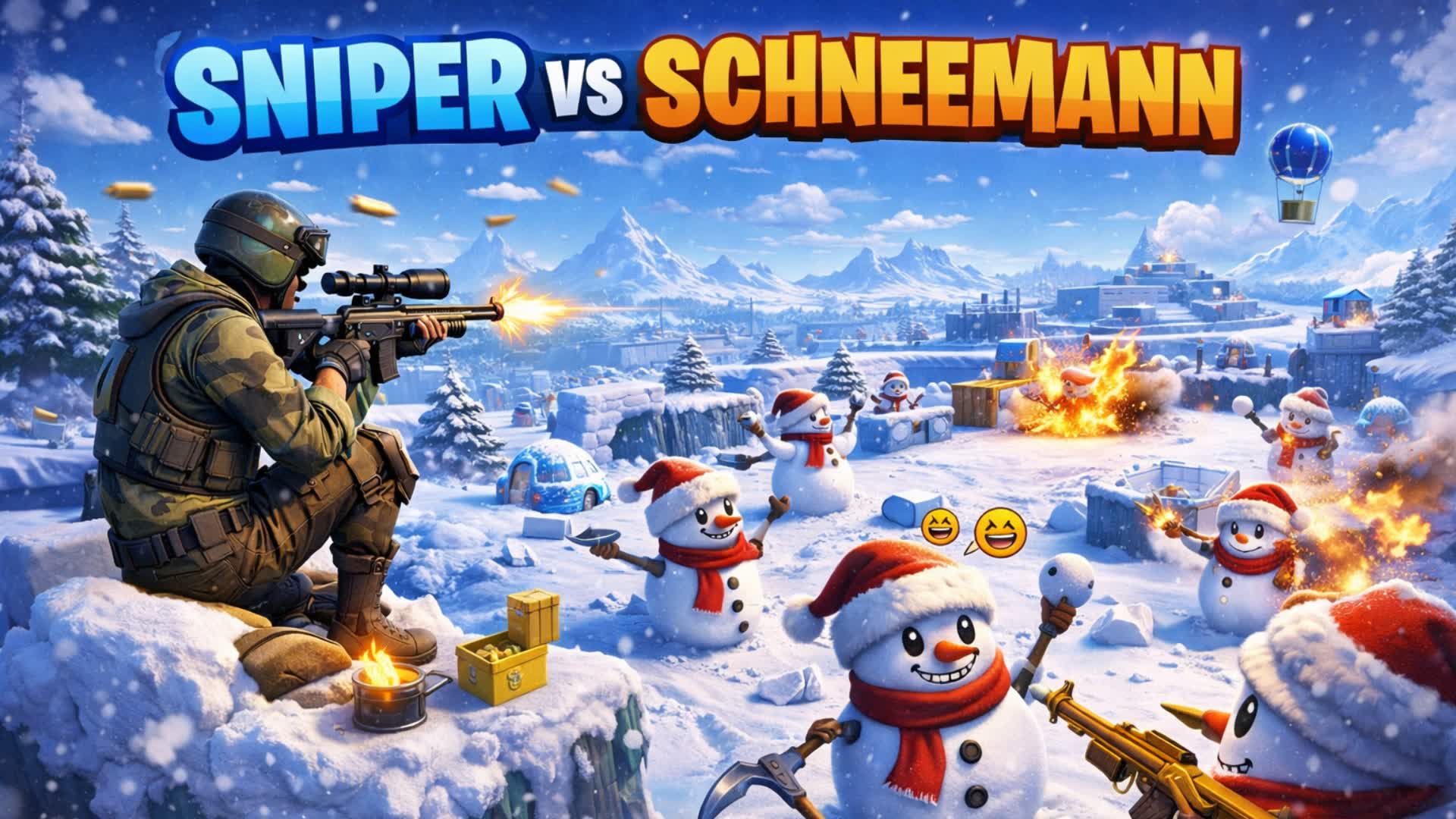Gockel's Sniper vs Snowman