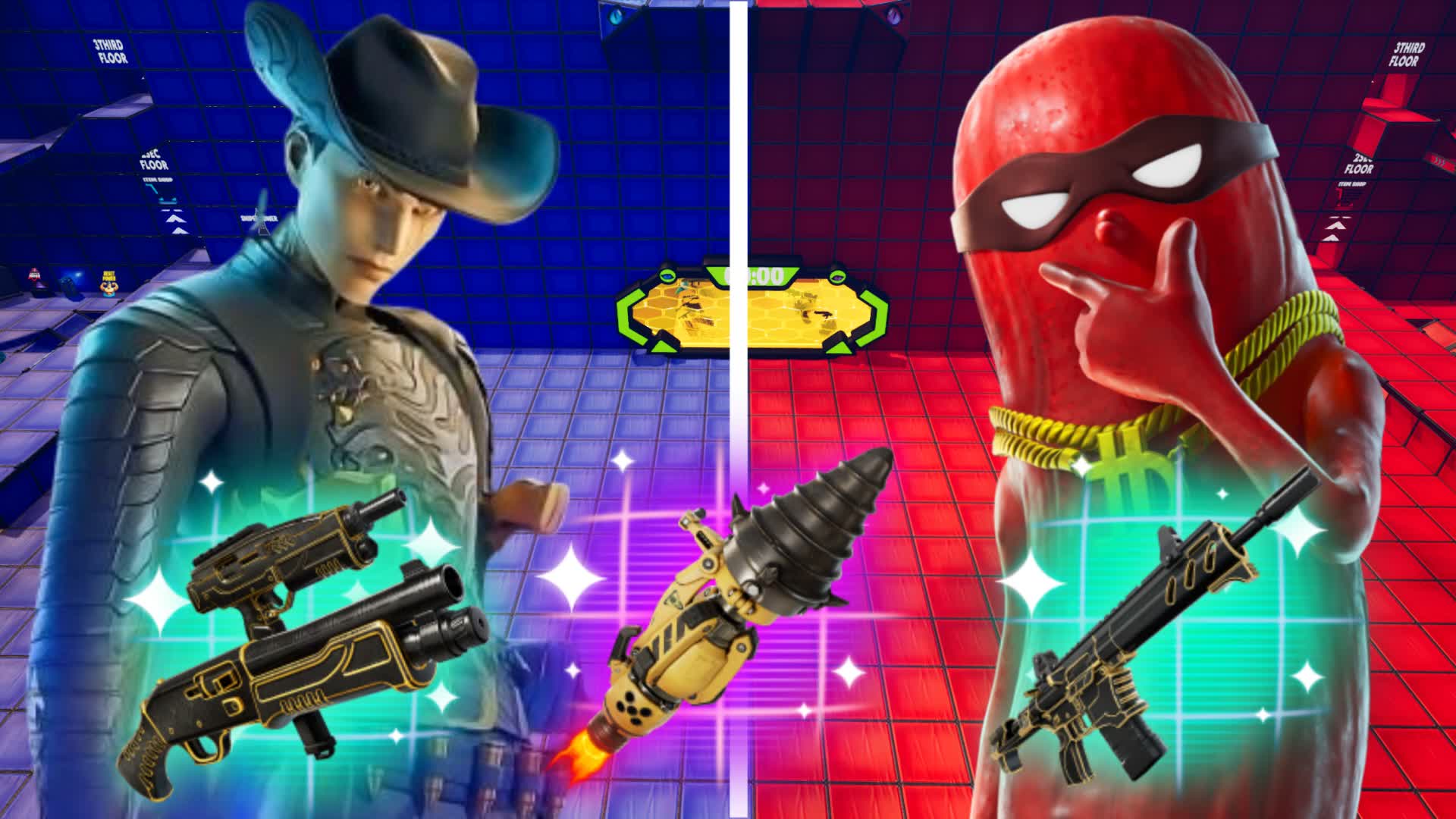 極紅 VS 極藍 🔴🔵