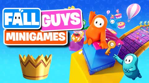 MINIGAMES PARTY! - FALL GUYS 👑