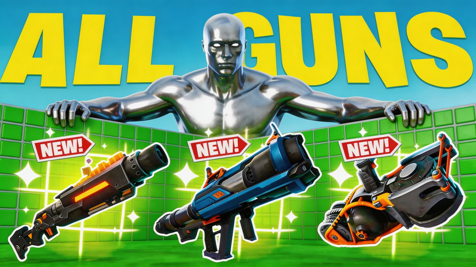 1対1のFFA - 全武器と全乗り物