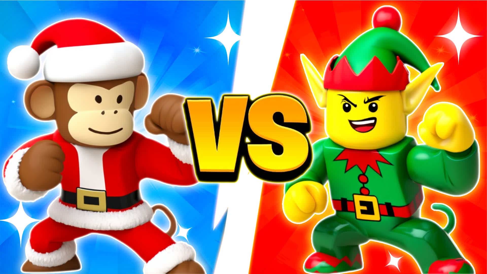 CRAZY WINTER FUN ❄️RED VS BLUE🔴🔵