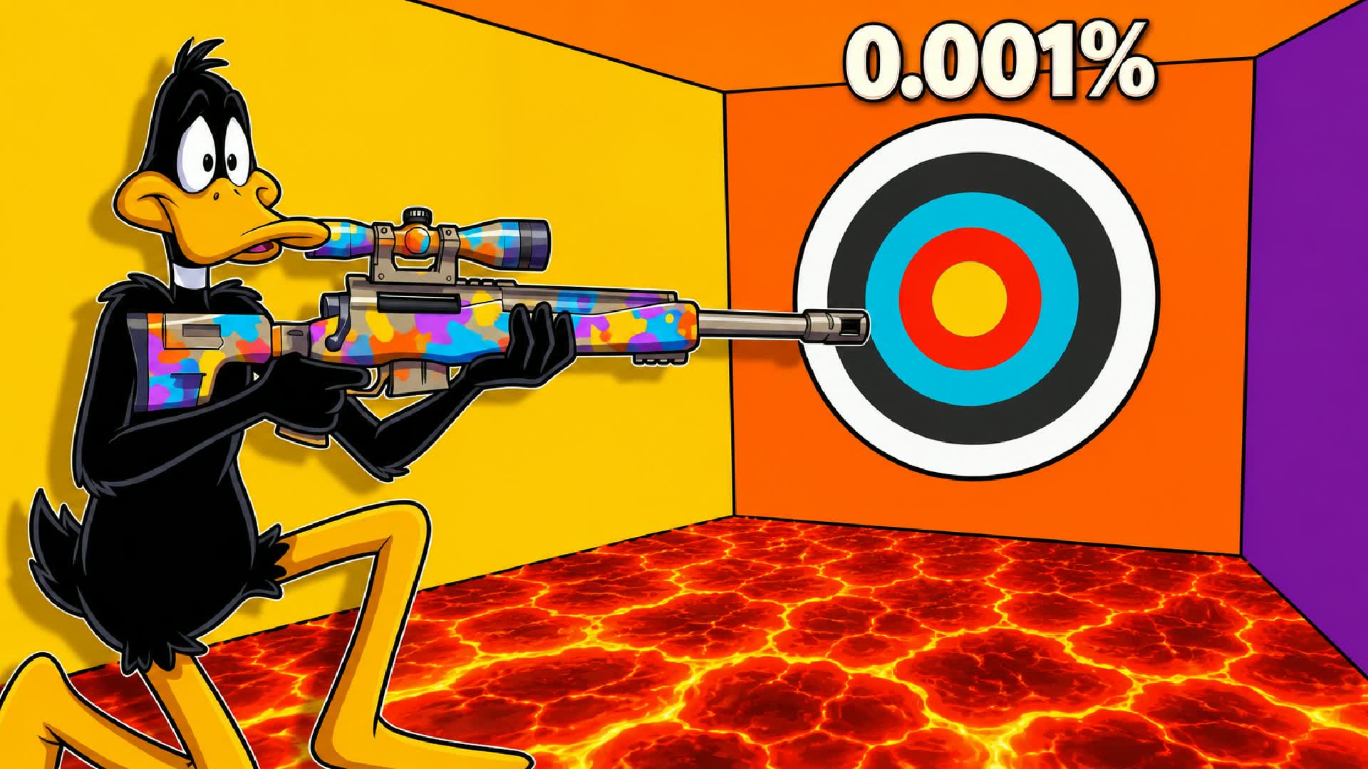 TRICKSHOT PARKOUR DAFFY 🎯 TRICK