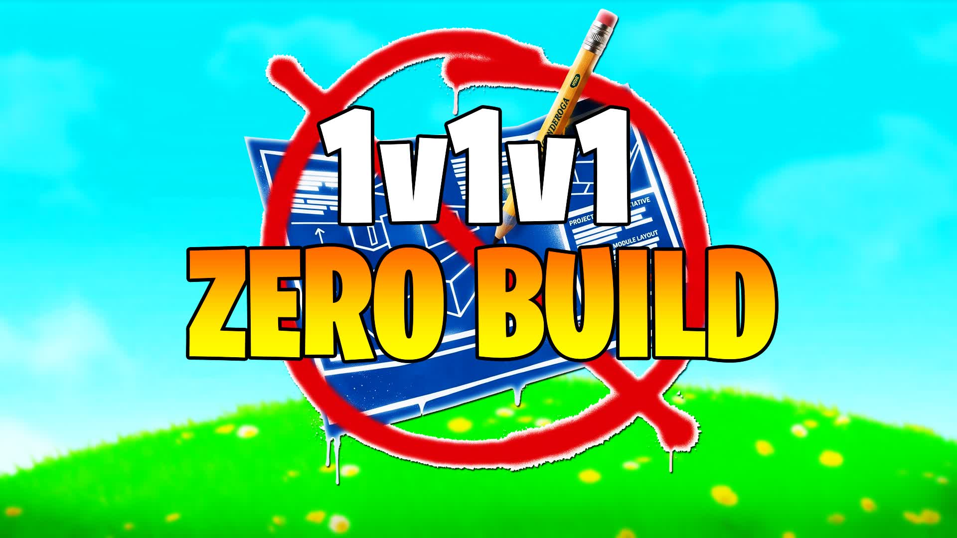 1v1v1 ZERO BUILD