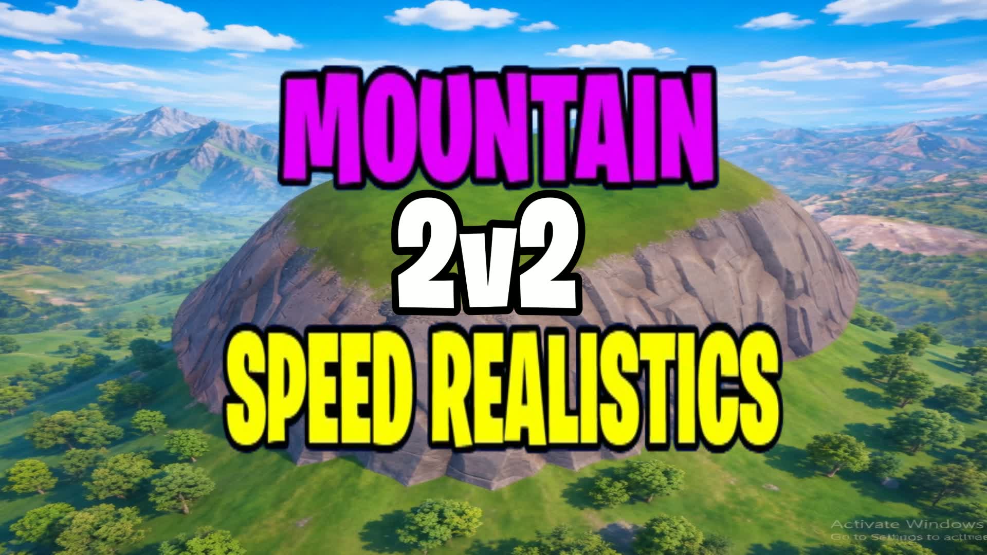 🏔️ SPEED 2V2 MOUNTAINリアルスティックス🔥