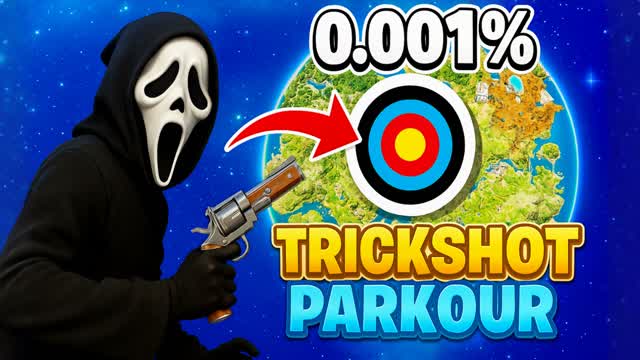 🎯CRAZY TRICKSHOT PARKOUR EASY🎯