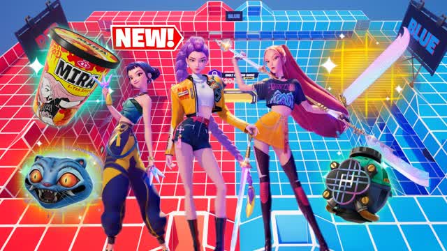 PRO MIRA VS ZOEY RED VS BLUE 🔴🔵 KPOP