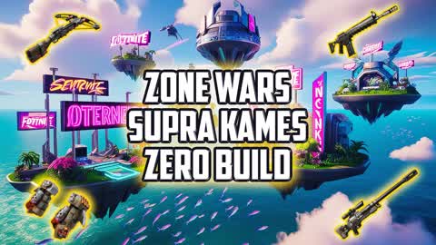 ZONE WARS SUPRA KAMES ZERO BUILD!!!