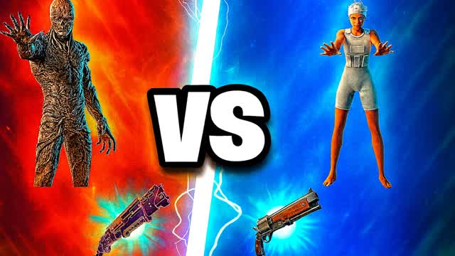 SUPER STRANGER THINGS RED VS BLUE🔴🔵