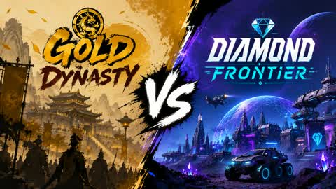 🌟 GOLD DYNASTY VS DIAMOND FRONTIER 💎
