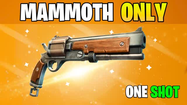 MAMMOTH PISTOL ONE SHOT🎯TILTED TOWERS