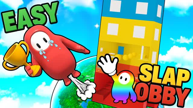 🖐️SLAP TOWER【OBBY PARKOUR】