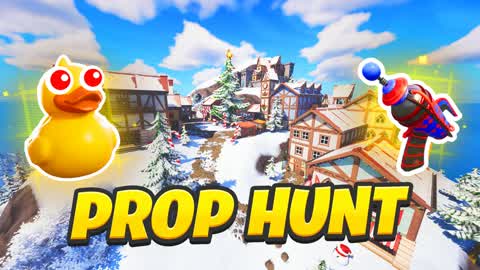 Winter Town Castle Prop Hunt⛄